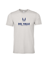 Del Valle HS Track and Field Stacked - Mens Tri Blend Shirt