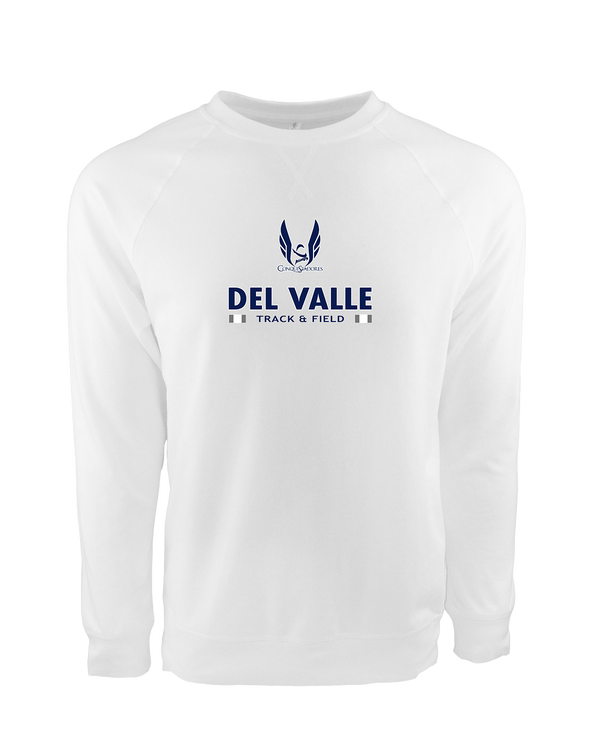 Del Valle HS Track and Field Stacked - Crewneck Sweatshirt