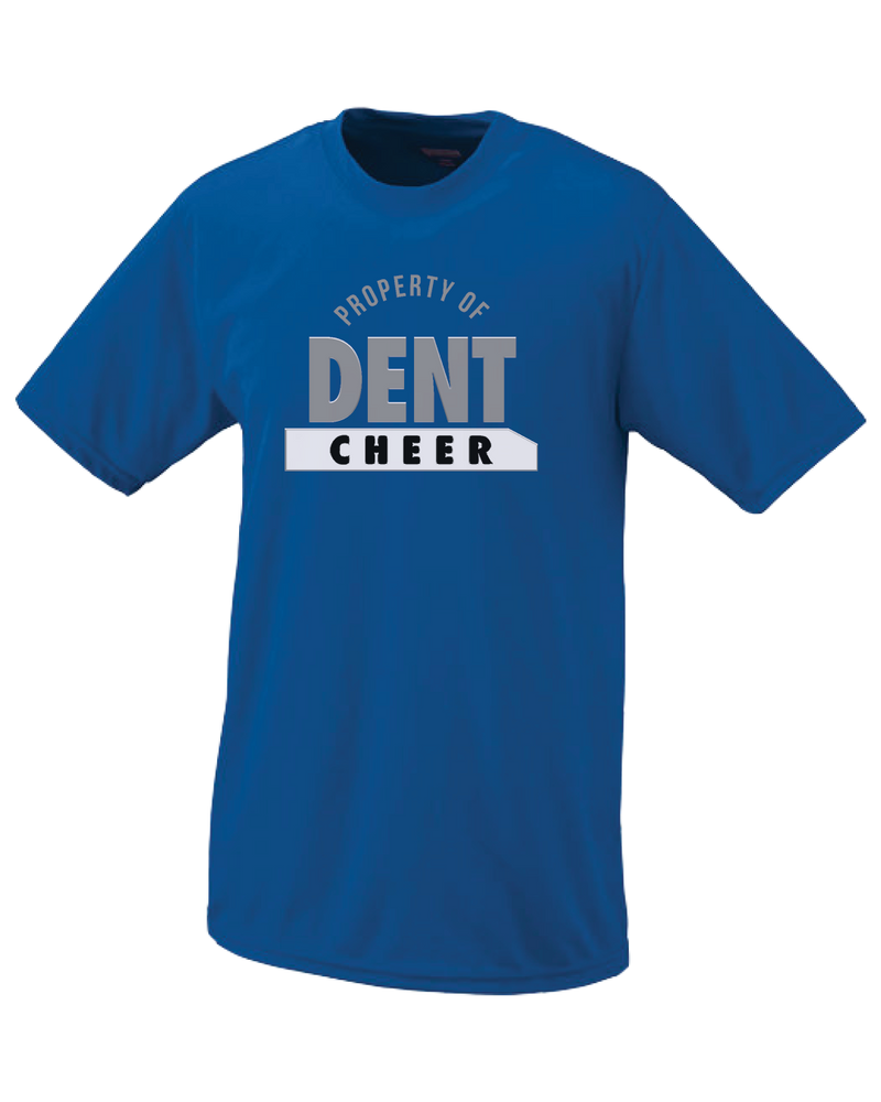 Dent Middle School Cheer Property - Performance T-Shirt