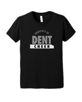 Dent Middle School Cheer Property - Youth T-Shirt