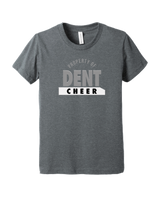 Dent Middle School Cheer Property - Youth T-Shirt