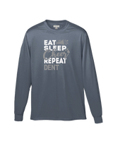 Dent Middle School Eat Sleep Cheer - Performance Long Sleeve
