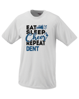 Dent Middle School Eat Sleep Cheer - Performance T-Shirt