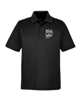 Dent Middle School Eat Sleep Cheer - Men's Polo