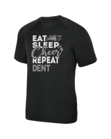 Dent Middle School Eat Sleep Cheer - Youth Performance T-Shirt