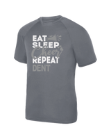 Dent Middle School Eat Sleep Cheer - Youth Performance T-Shirt