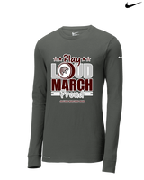 Desert View HS Band Play Loud - Mens Nike Longsleeve