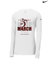 Desert View HS Band Play Loud - Mens Nike Longsleeve
