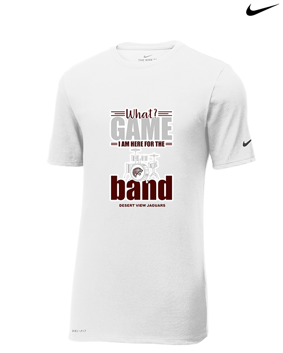 Desert View HS Band What Game - Mens Nike Cotton Poly Tee