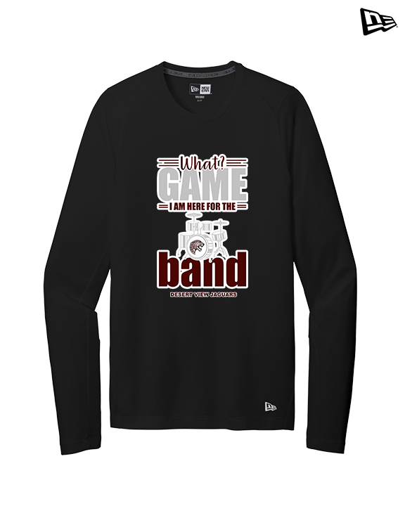 Desert View HS Band What Game - New Era Performance Long Sleeve