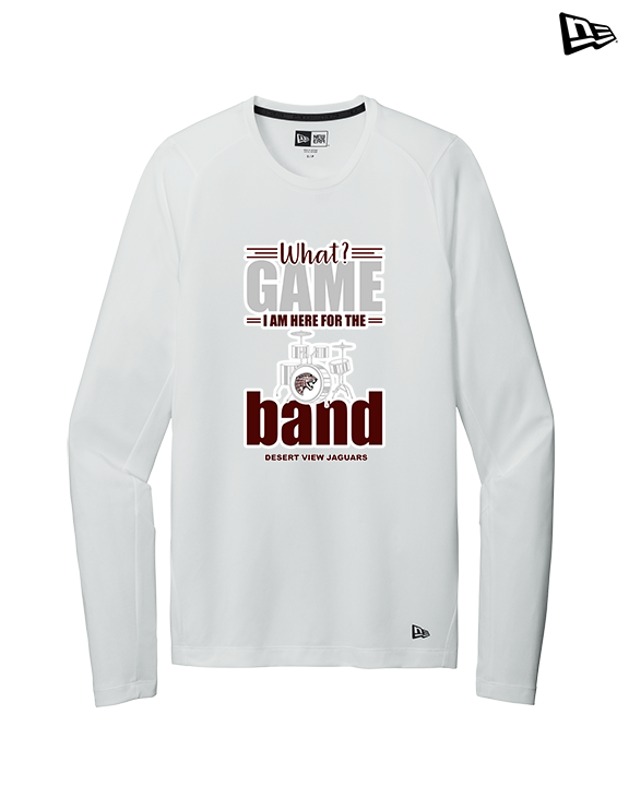 Desert View HS Band What Game - New Era Performance Long Sleeve