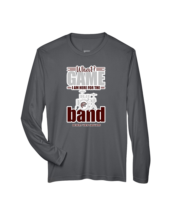 Desert View HS Band What Game - Performance Longsleeve