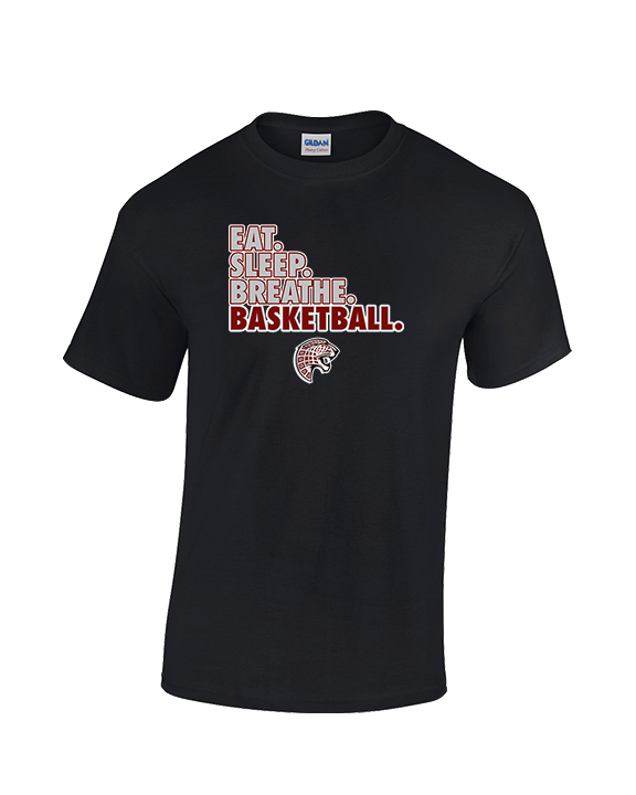 Desert View HS Boys Basketball Eat Sleep Breathe - Cotton T-Shirt