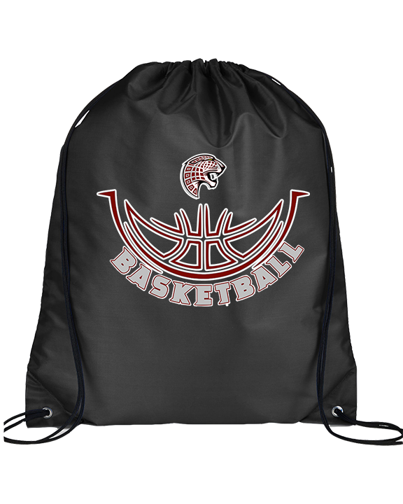 Desert View HS Boys Basketball Outline - Drawstring Bag