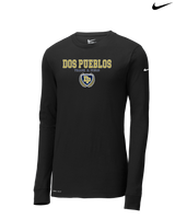 Dos Pueblos HS Track Block - Nike Dri-Fit Poly Long Sleeve