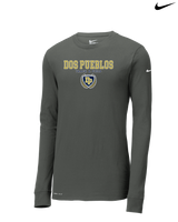 Dos Pueblos HS Track Block - Nike Dri-Fit Poly Long Sleeve