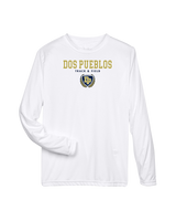 Dos Pueblos HS Track Block - Performance Long Sleeve