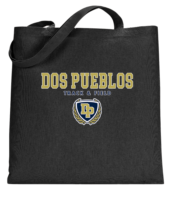 Dos Pueblos HS Track Block - Tote Bag