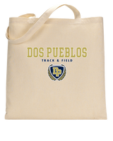 Dos Pueblos HS Track Block - Tote Bag
