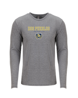 Dos Pueblos HS Track Block - Tri Blend Long Sleeve