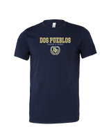 Dos Pueblos HS Track Block - Mens Tri Blend Shirt