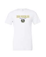 Dos Pueblos HS Track Block - Mens Tri Blend Shirt