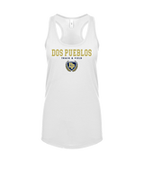 Dos Pueblos HS Track Block - Womens Tank Top