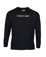 Dos Pueblos HS Track Lines - Mens Basic Cotton Long Sleeve
