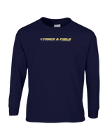 Dos Pueblos HS Track Lines - Mens Basic Cotton Long Sleeve