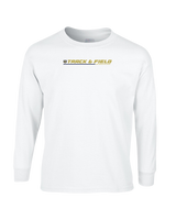Dos Pueblos HS Track Lines - Mens Basic Cotton Long Sleeve