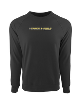 Dos Pueblos HS Track Lines - Crewneck Sweatshirt