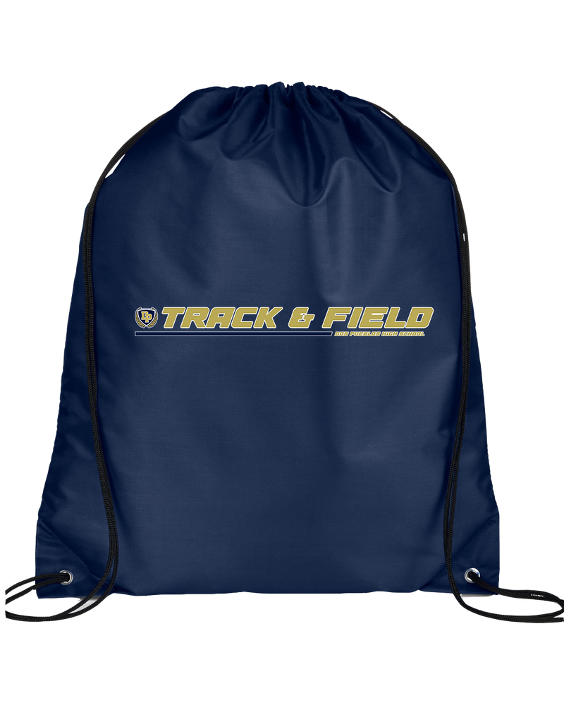 Dos Pueblos HS Track Lines - Drawstring Bag