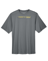 Dos Pueblos HS Track Lines - Performance T-Shirt