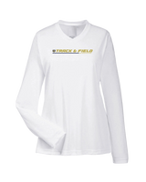 Dos Pueblos HS Track Lines - Womens Performance Long Sleeve
