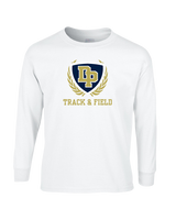 Dos Pueblos HS Track Logo - Mens Basic Cotton Long Sleeve