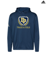 Dos Pueblos HS Track Logo - Adidas Men's Hooded Sweatshirt