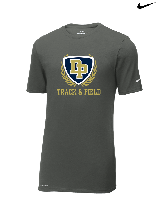 Dos Pueblos HS Track Logo - Nike Cotton Poly Dri-Fit