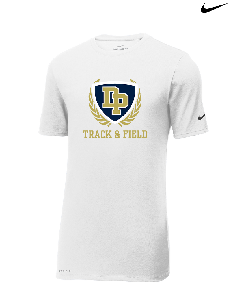 Dos Pueblos HS Track Logo - Nike Cotton Poly Dri-Fit