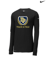 Dos Pueblos HS Track Logo - Nike Dri-Fit Poly Long Sleeve