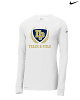 Dos Pueblos HS Track Logo - Nike Dri-Fit Poly Long Sleeve