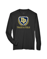 Dos Pueblos HS Track Logo - Performance Long Sleeve