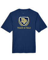 Dos Pueblos HS Track Logo - Performance T-Shirt