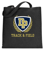 Dos Pueblos HS Track Logo - Tote Bag