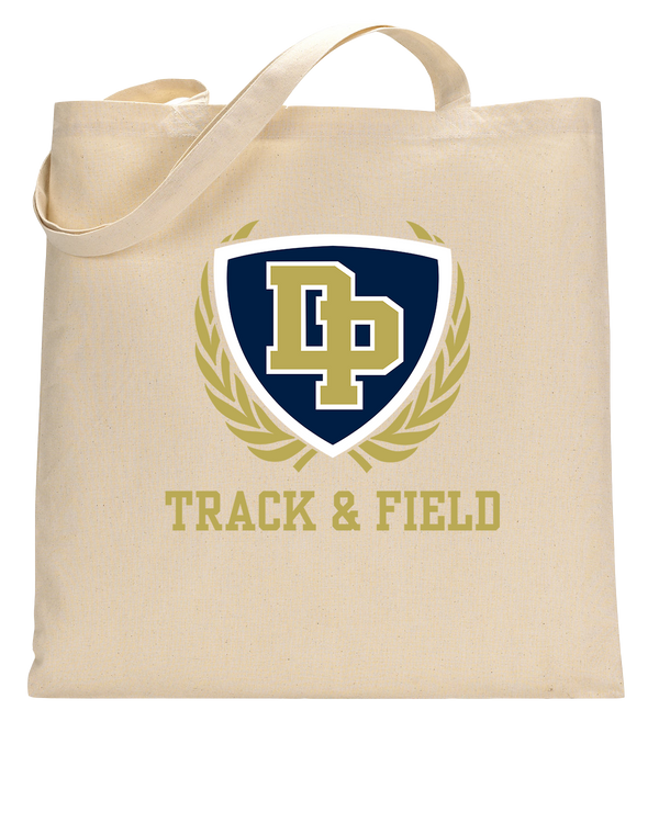 Dos Pueblos HS Track Logo - Tote Bag