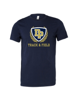 Dos Pueblos HS Track Logo - Mens Tri Blend Shirt
