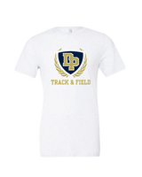 Dos Pueblos HS Track Logo - Mens Tri Blend Shirt