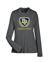 Dos Pueblos HS Track Logo - Womens Performance Long Sleeve