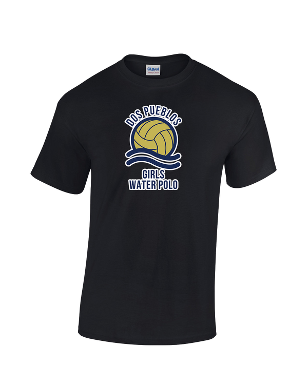 Dos Pueblos HS Girls Water Polo Logo 01 - Cotton T-Shirt