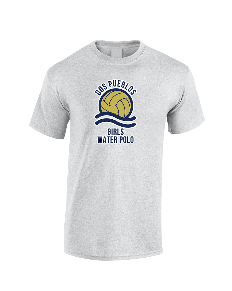 Dos Pueblos HS Girls Water Polo Logo 01 - Cotton T-Shirt