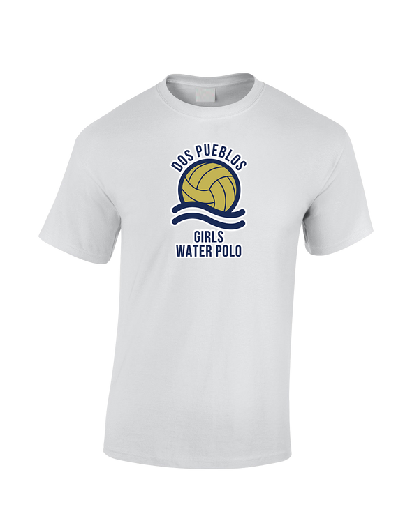 Dos Pueblos HS Girls Water Polo Logo 01 - Cotton T-Shirt